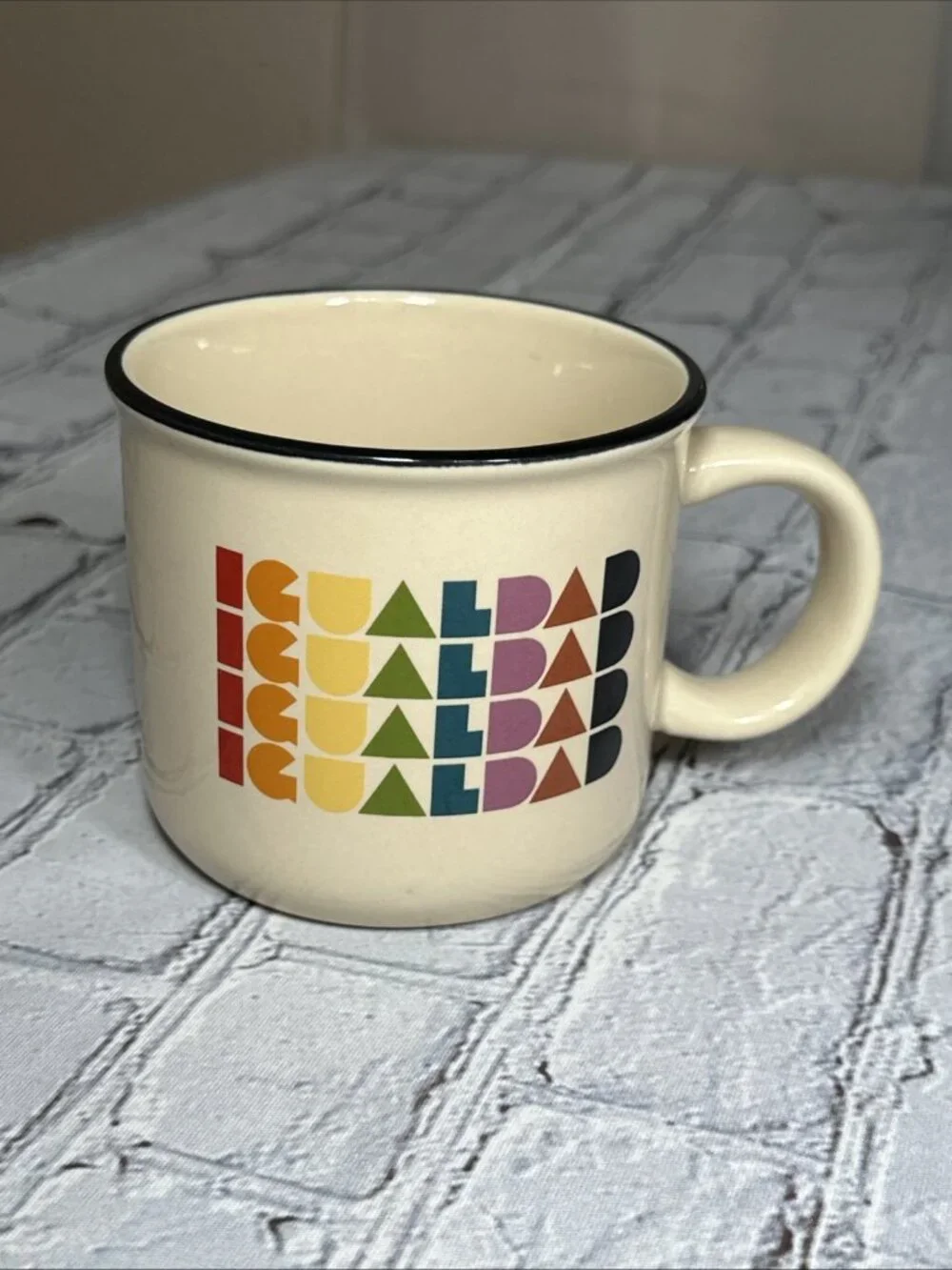 Equality Stoneware Coffee Mug Cup Igualdad LGBTQ+  Target #takepride